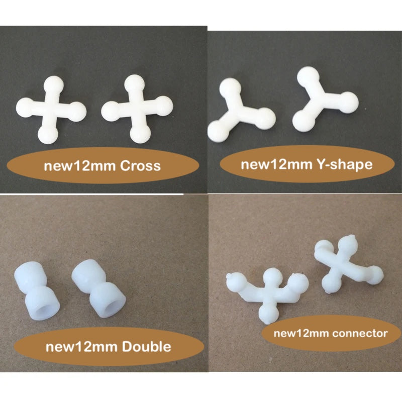 30PCs Toy Skeleton Joint Y-shape/Cross/Double connectors Fit 9.5mm/new12mm/new14mm/new16mm #DIY doll toy plush stuffed animal making