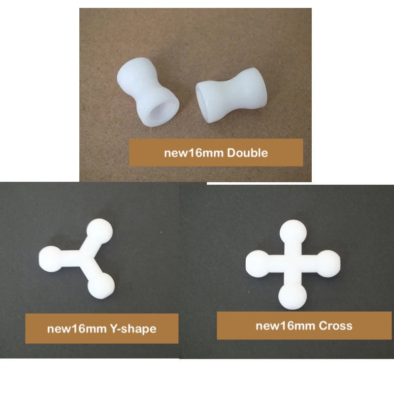 30PCs Toy Skeleton Joint Y-shape/Cross/Double connectors Fit 9.5mm/new12mm/new14mm/new16mm #DIY doll toy plush stuffed animal making