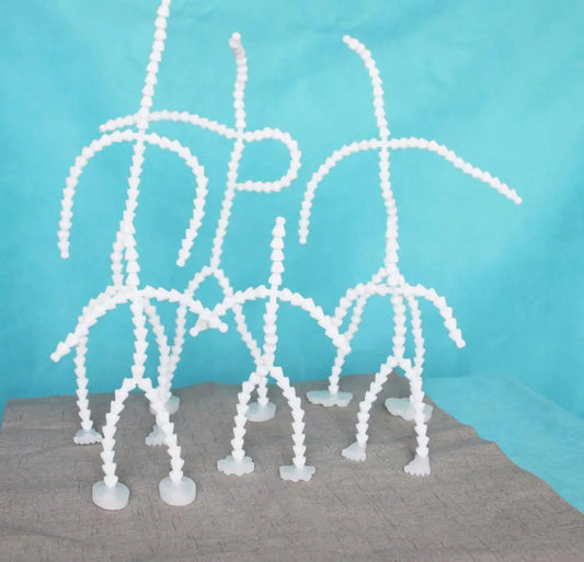1PC Size 240x180mm / 460x330mm Toy Skeleton Moveable Joint with 3 Type Foot Style #DIY stuffed plushies making supply #reborn doll #toy doll findings