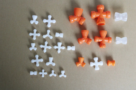 20PCs Toy Skeleton Joint Y-shape/Cross/Double connectors Fit 7mm/9.5mm/new12mm/14mm/new14mm/16mm/21mm/25.5mm #DIY doll toy plush stuffed animal making