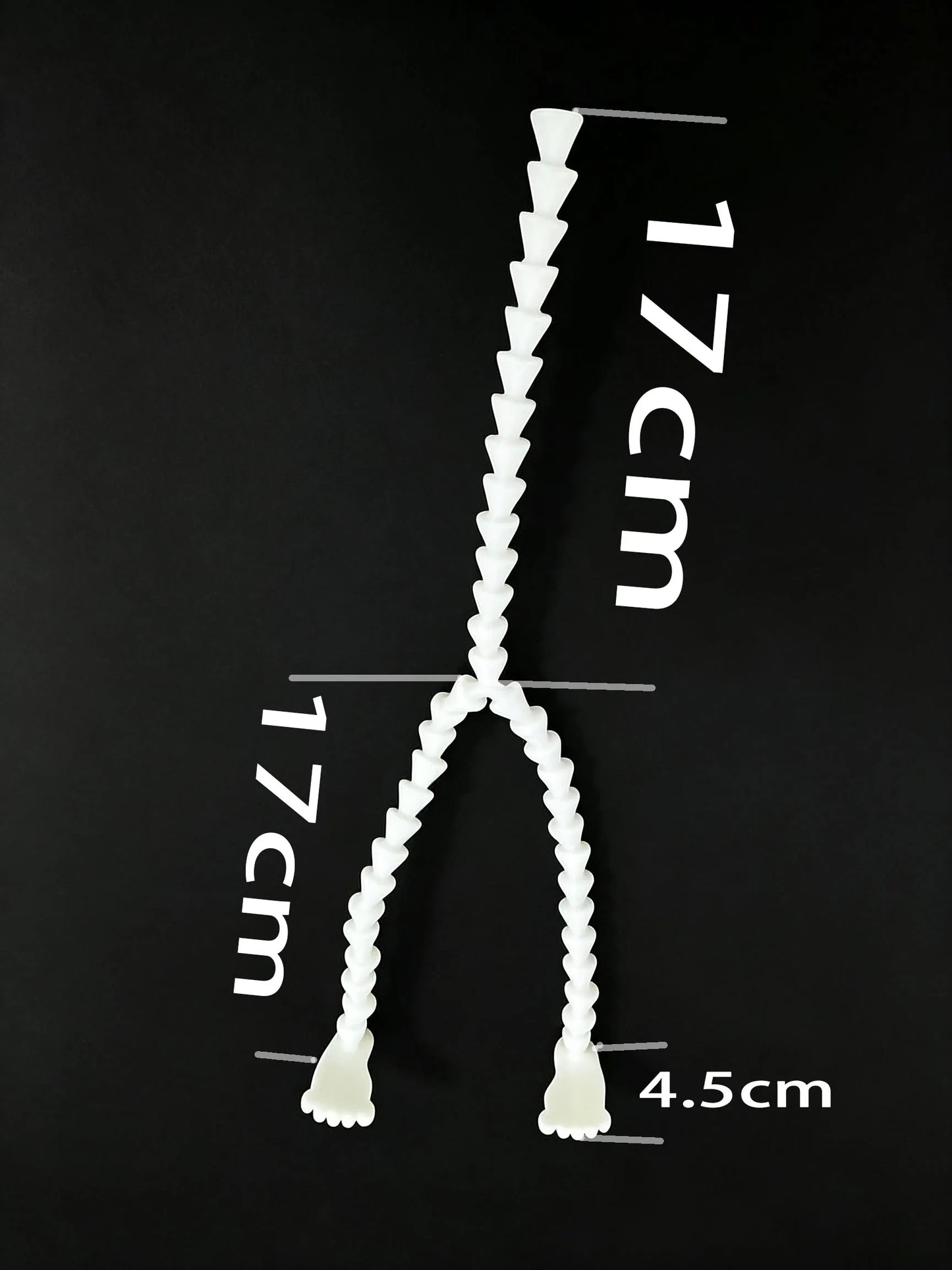 2PCs 34cm in Height Plush Toy Skeleton Moveable Joint with 2 Legs - using new14mm plastic joint DIY stuffed plushies making #animal craft #toy doll findings