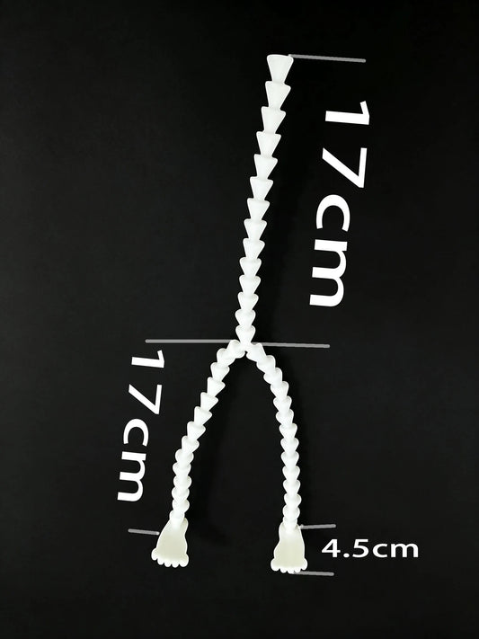 2PCs 34cm in Height Plush Toy Skeleton Moveable Joint with 2 Legs - using new14mm plastic joint DIY stuffed plushies making #animal craft #toy doll findings