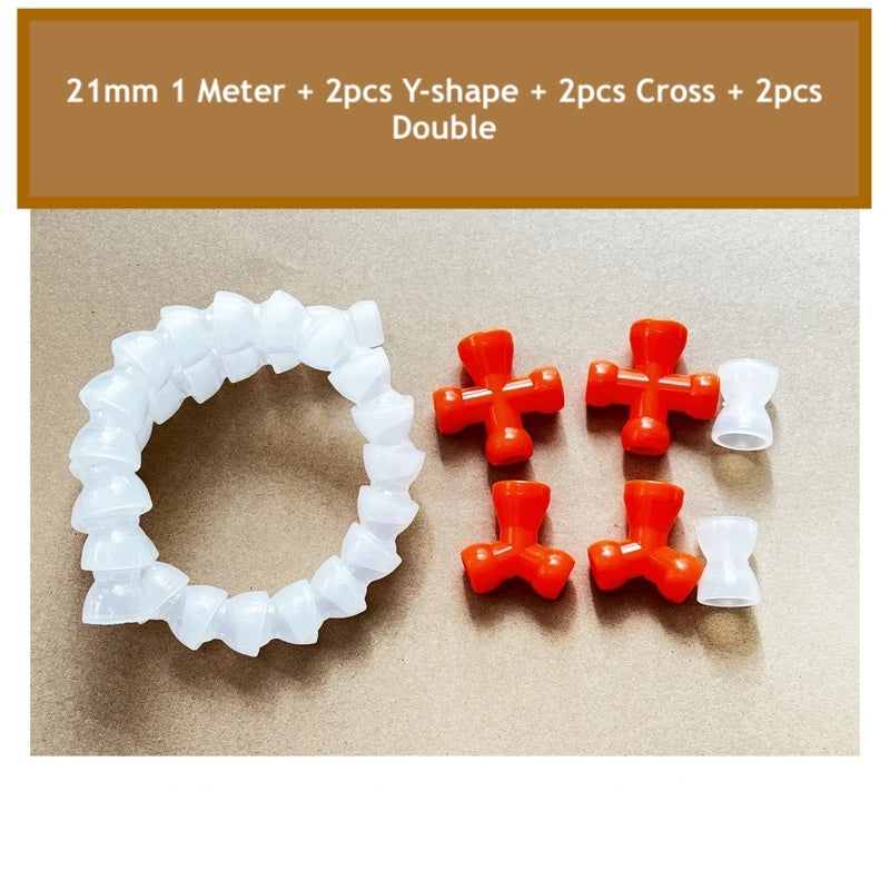 Toy Skeleton Joint diameter 7mm 9.5mm-25.5mm Length 1 Meter with Joint Connectors set for stuffed plush amigurumi making