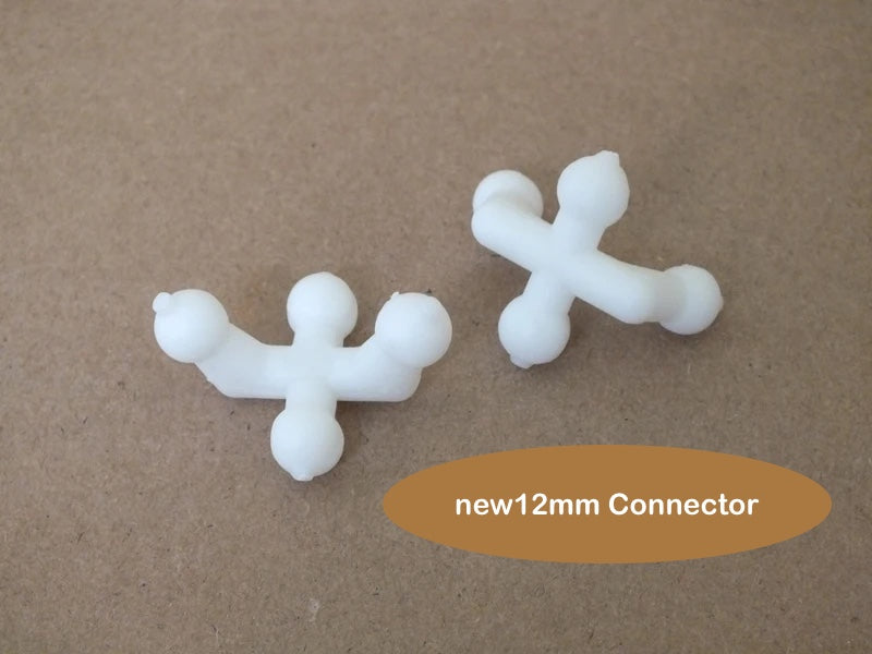 30PCs Toy Skeleton Joint Y-shape/Cross/Double connectors Fit 9.5mm/new12mm/new14mm/new16mm #DIY doll toy plush stuffed animal making