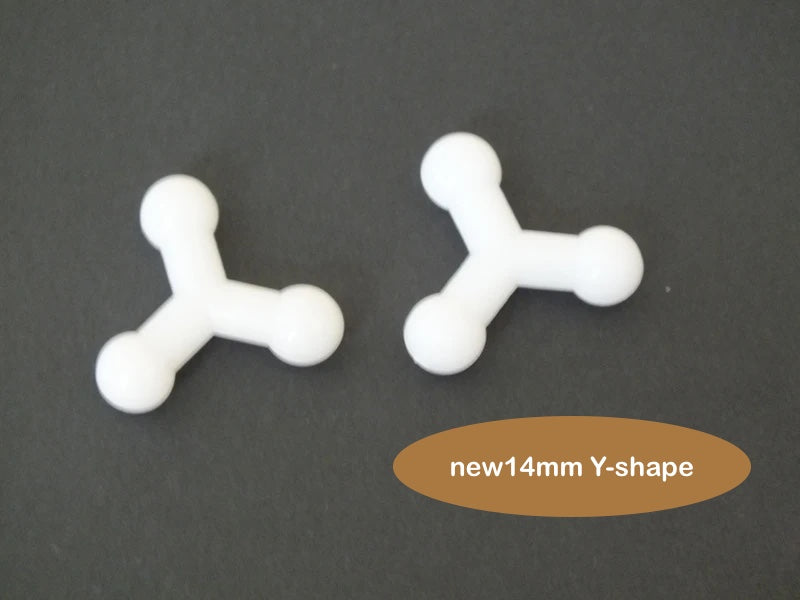 30PCs Toy Skeleton Joint Y-shape/Cross/Double connectors Fit 9.5mm/new12mm/new14mm/new16mm #DIY doll toy plush stuffed animal making