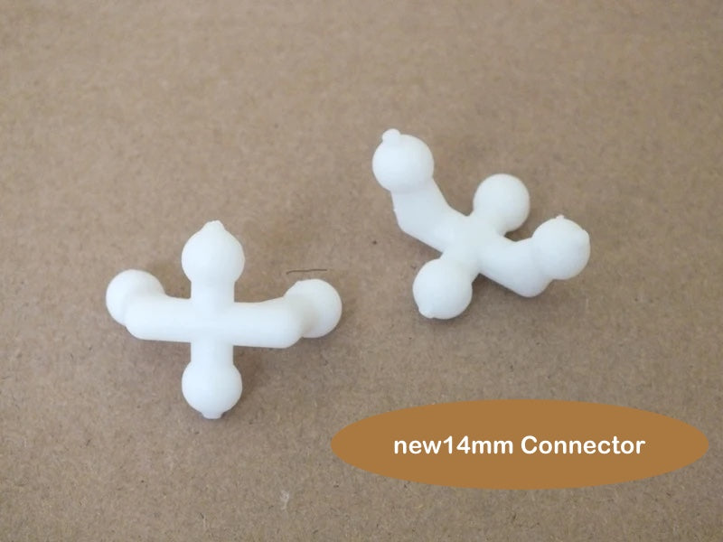 30PCs Toy Skeleton Joint Y-shape/Cross/Double connectors Fit 9.5mm/new12mm/new14mm/new16mm #DIY doll toy plush stuffed animal making