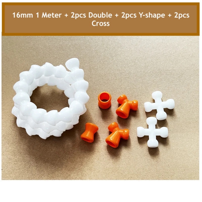 Toy Skeleton Joint diameter 7mm 9.5mm-25.5mm Length 1 Meter with Joint Connectors set for stuffed plush amigurumi making