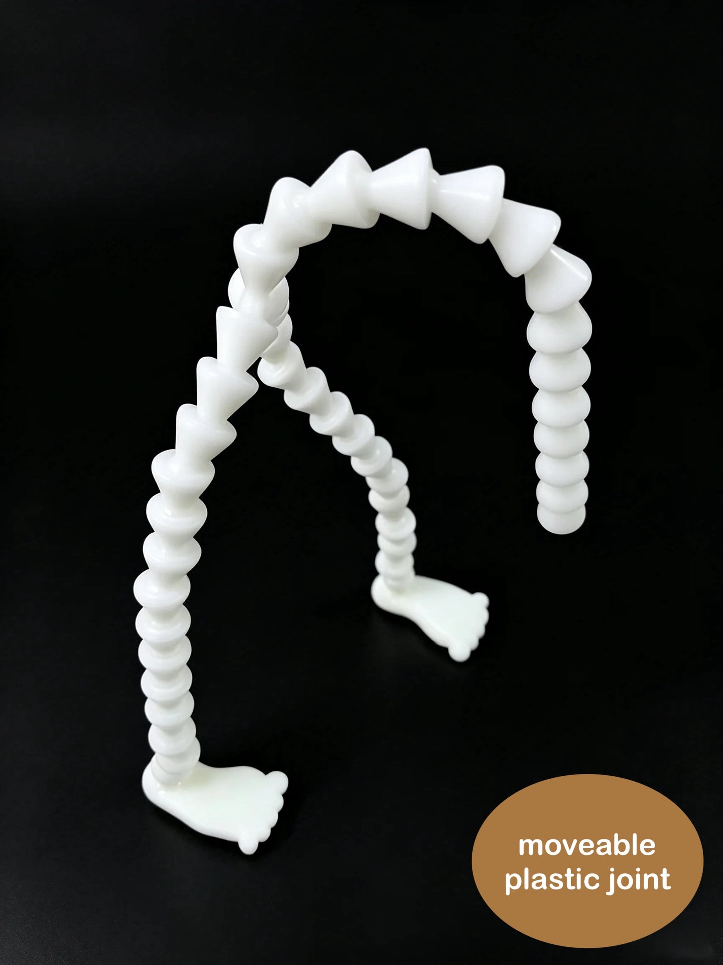 2PCs 34cm in Height Plush Toy Skeleton Moveable Joint with 2 Legs - using new14mm plastic joint DIY stuffed plushies making #animal craft #toy doll findings