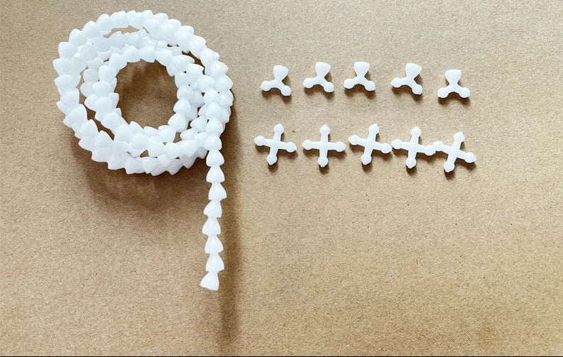 Toy Skeleton Joint diameter 7mm 9.5mm-25.5mm Length 1 Meter with Joint Connectors set for stuffed plush amigurumi making