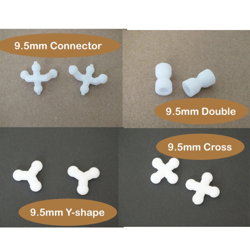 30PCs Toy Skeleton Joint Y-shape/Cross/Double connectors Fit 9.5mm/new12mm/new14mm/new16mm #DIY doll toy plush stuffed animal making