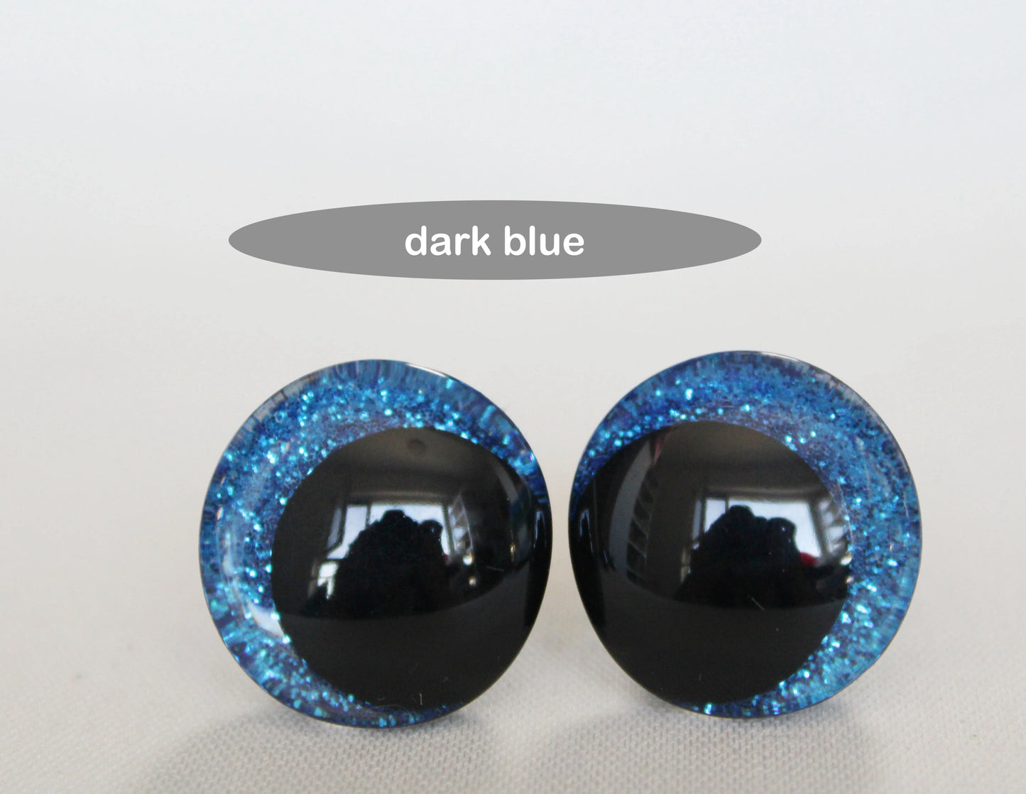 10Pairs Size 12mm 14mm 16mm 18mm 20mm Cartoon 3D Glitter Plush Funny Safety Eyes with washer and glitter colours #DIY Amigurumi Plush making