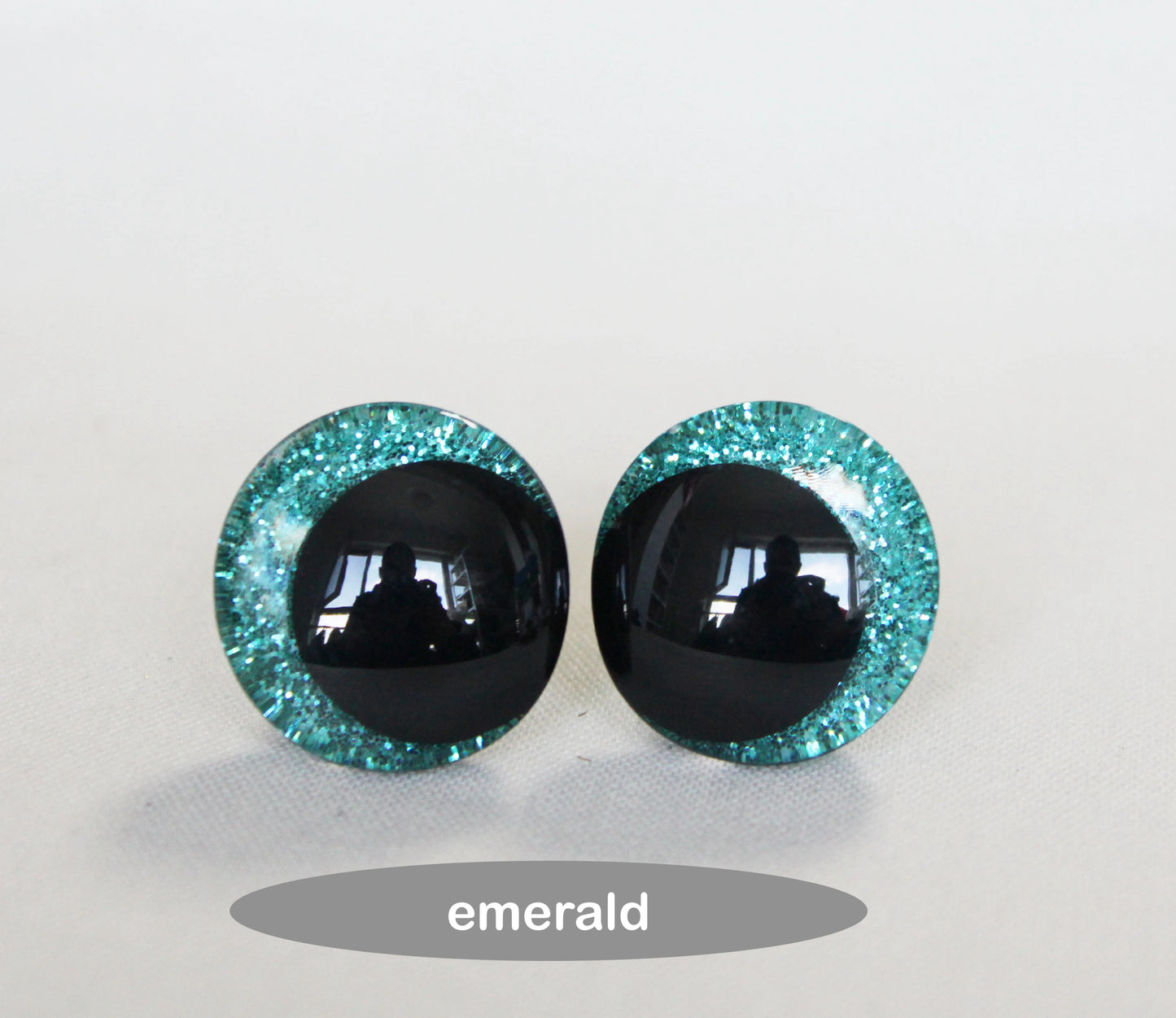 10Pairs Size 12mm 14mm 16mm 18mm 20mm Cartoon 3D Glitter Plush Funny Safety Eyes with washer and glitter colours #DIY Amigurumi Plush making