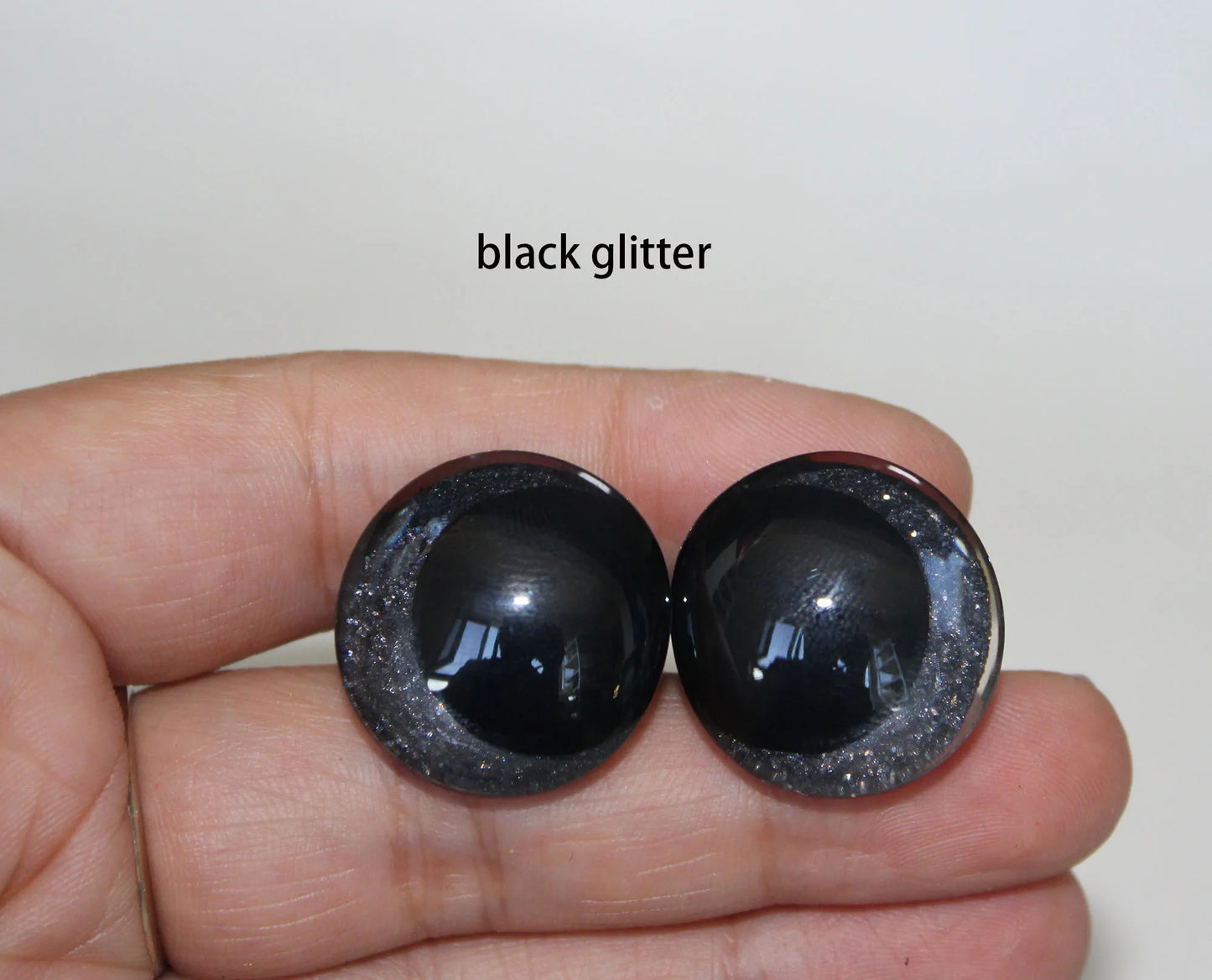 10Pairs Size 14mm 16mm 18mm 23mm 28mm Cartoon Round Glitter Funny Style Safety Eyes and washer #DIY doll animal plushies stuffed amigurumi making