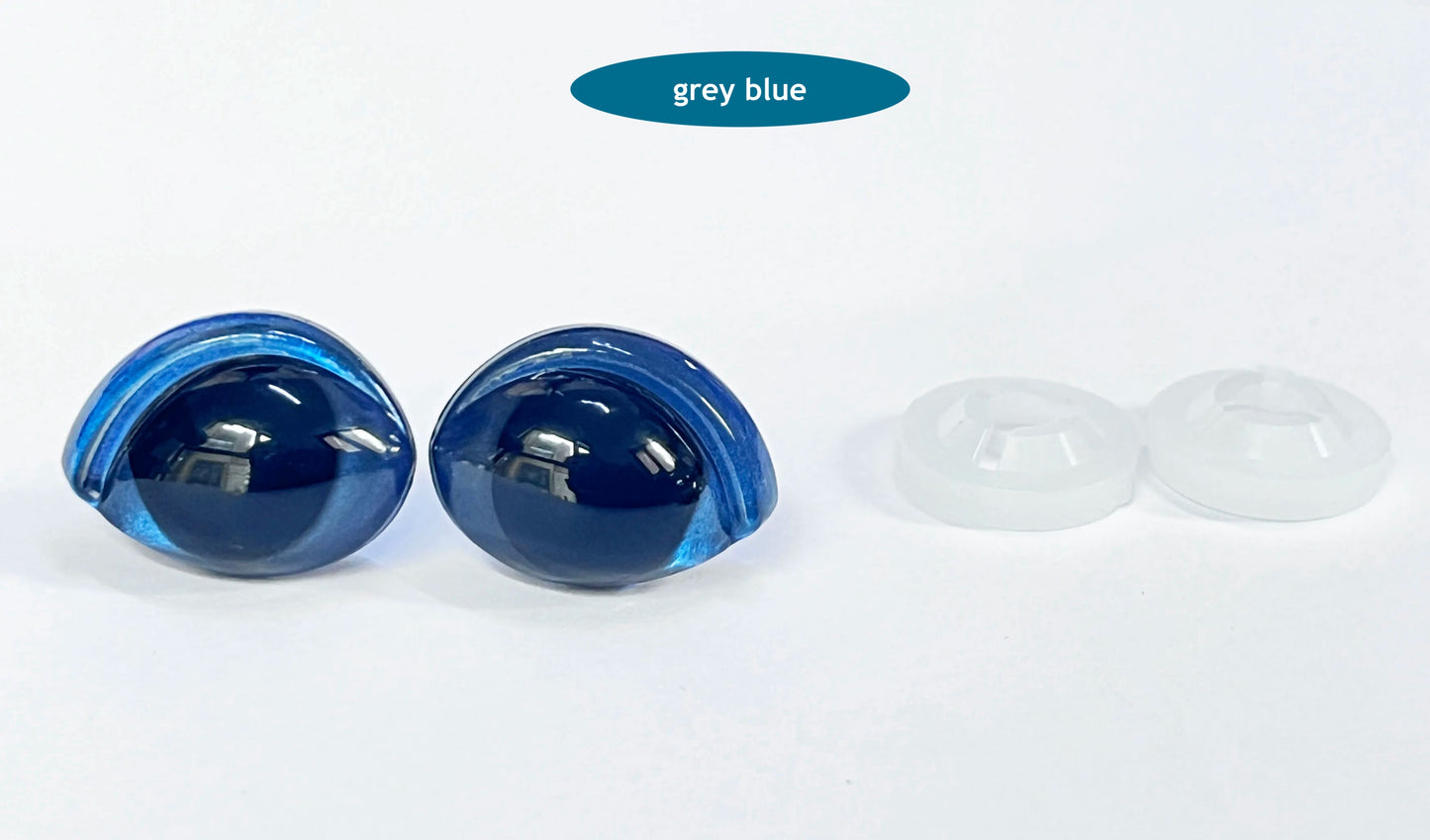 16x21mm Colourful Oval Shape Safety Eyes Painted Eye with washers for plush amigurumi, 40PCs