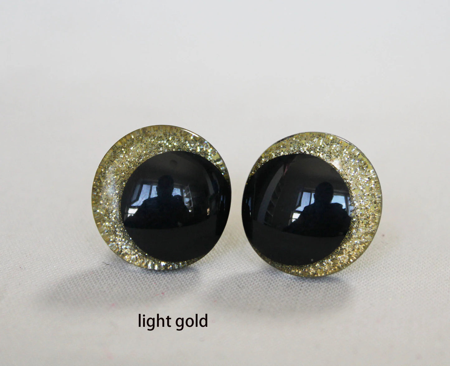 10Pairs Size 14mm 16mm 18mm 23mm 28mm Cartoon Round Glitter Funny Style Safety Eyes and washer #DIY doll animal plushies stuffed amigurumi making