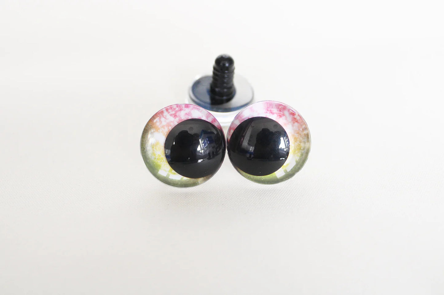 10Pairs Size 12mm-20mm Cartoon 3D Glitter Funny Toy Safety Eyes with Glitter Colours and Washers #DIY amigurumi plush stuffed making