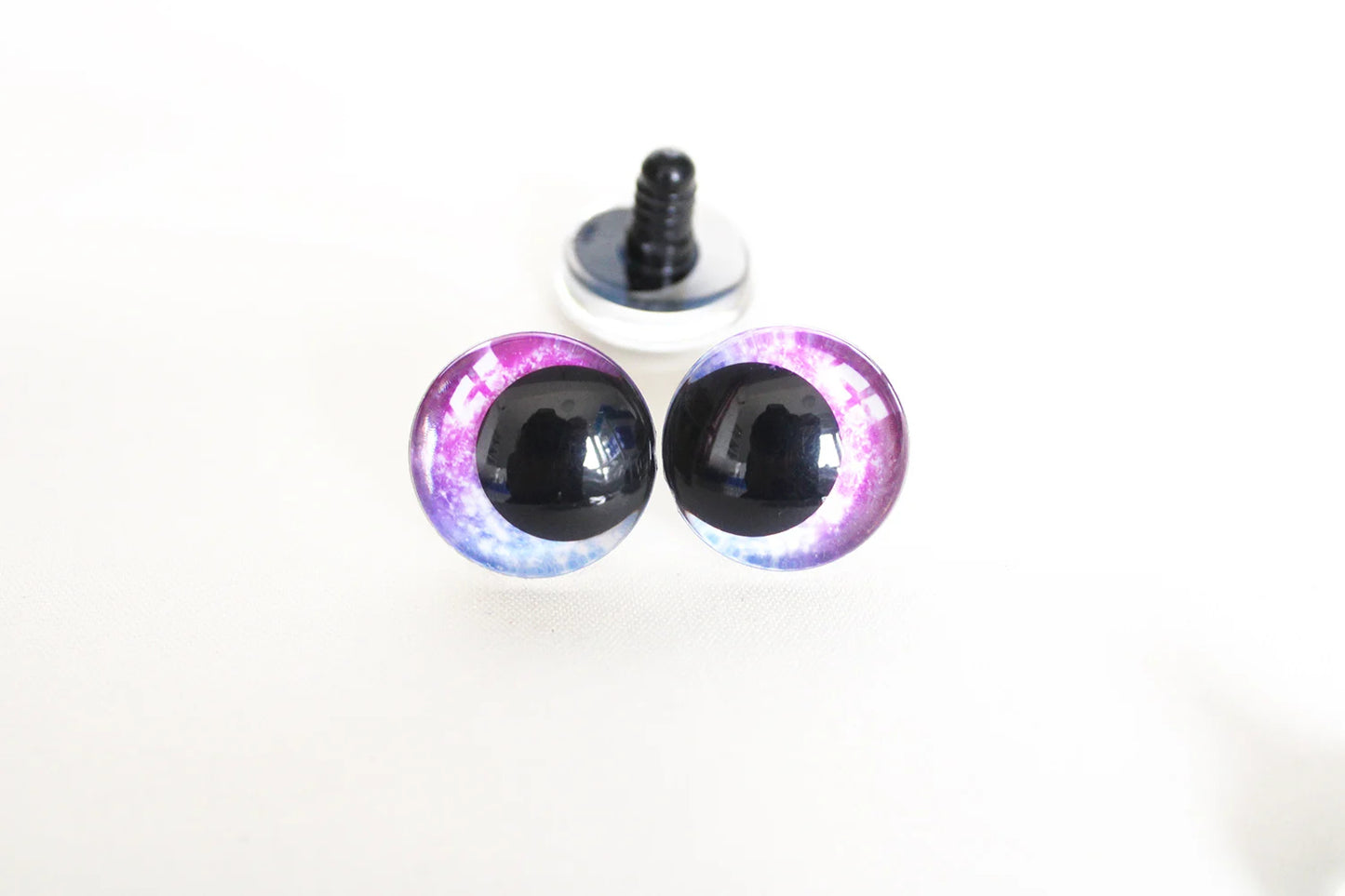 10Pairs Size 12mm-20mm Cartoon 3D Glitter Funny Toy Safety Eyes with Glitter Colours and Washers #DIY amigurumi plush stuffed making