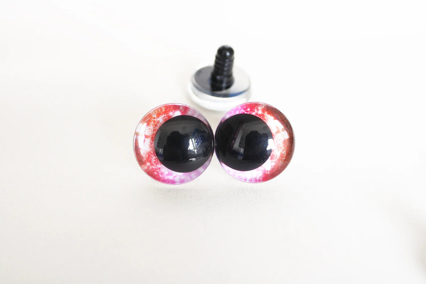 10Pairs Size 12mm-20mm Cartoon 3D Glitter Funny Toy Safety Eyes with Glitter Colours and Washers #DIY amigurumi plush stuffed making