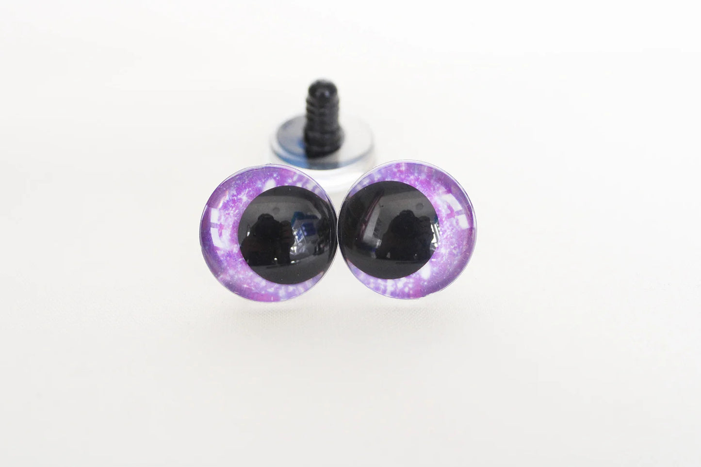 10Pairs Size 12mm-20mm Cartoon 3D Glitter Funny Toy Safety Eyes with Glitter Colours and Washers #DIY amigurumi plush stuffed making