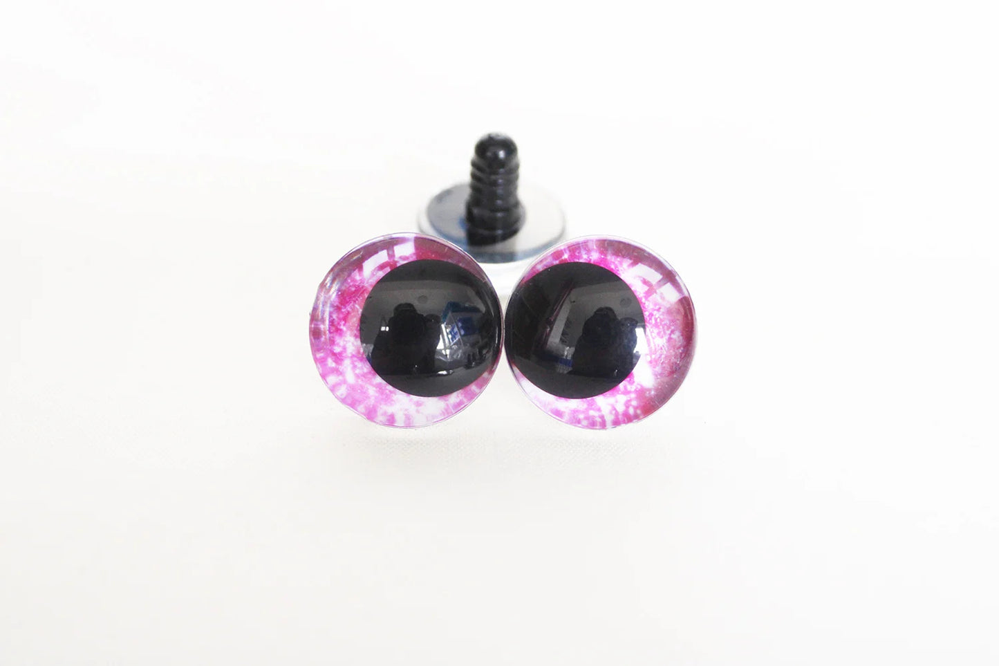 10Pairs Size 12mm-20mm Cartoon 3D Glitter Funny Toy Safety Eyes with Glitter Colours and Washers #DIY amigurumi plush stuffed making