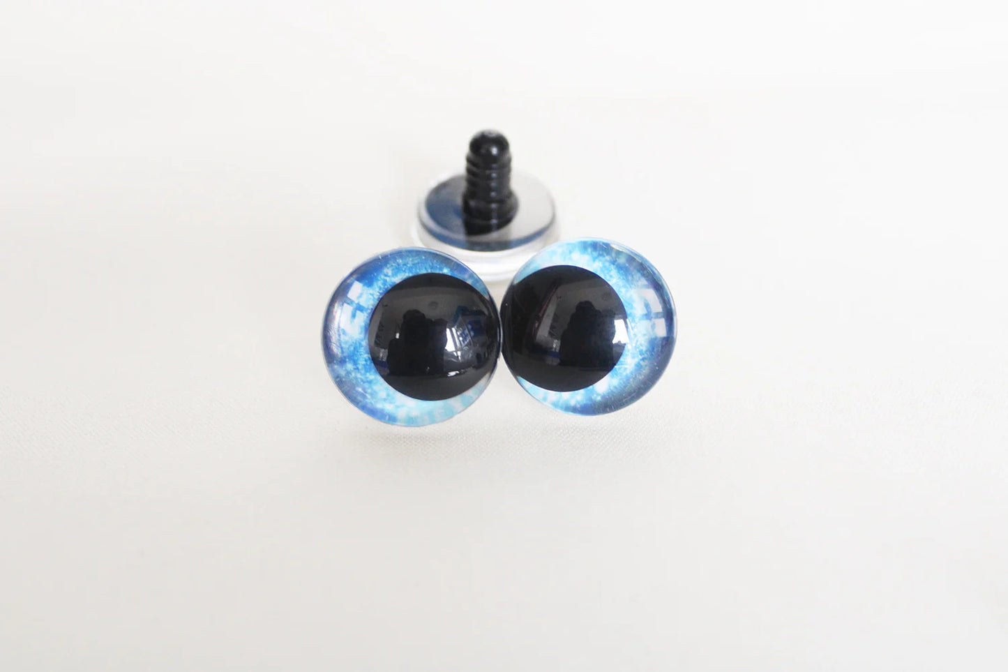 10Pairs Size 12mm-20mm Cartoon 3D Glitter Funny Toy Safety Eyes with Glitter Colours and Washers #DIY amigurumi plush stuffed making