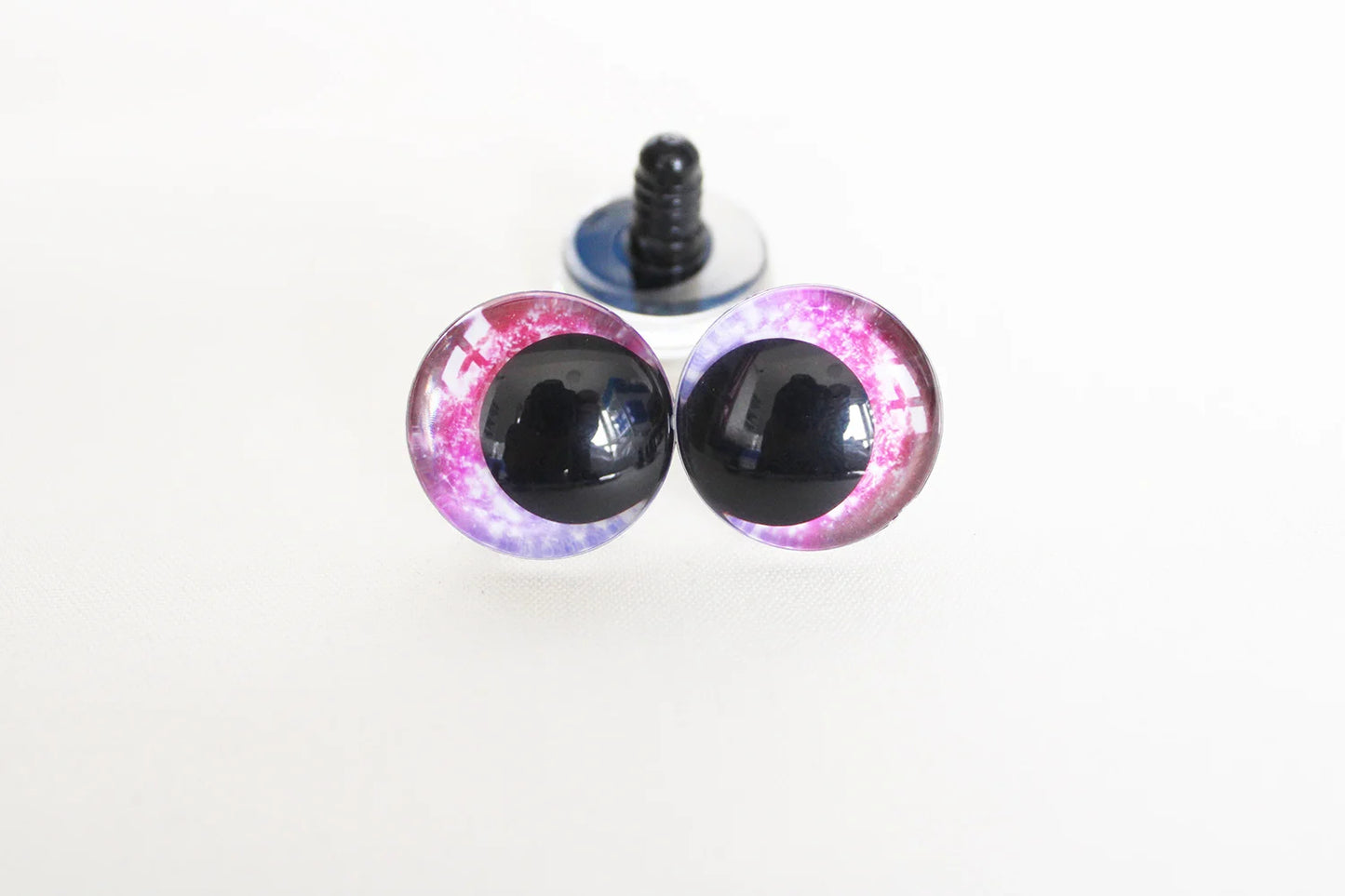 10Pairs Size 12mm-20mm Cartoon 3D Glitter Funny Toy Safety Eyes with Glitter Colours and Washers #DIY amigurumi plush stuffed making