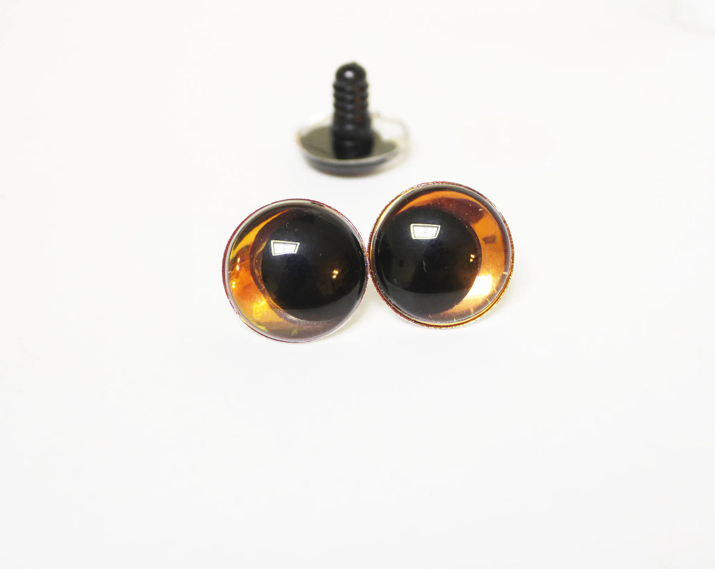 5Pairs 12-14-16-18-20-23-28mm Funny Style Iridescent Colour Round Safety Eyes with Glitter Colour and Washer #Plushies Amigurumi Stuffed making