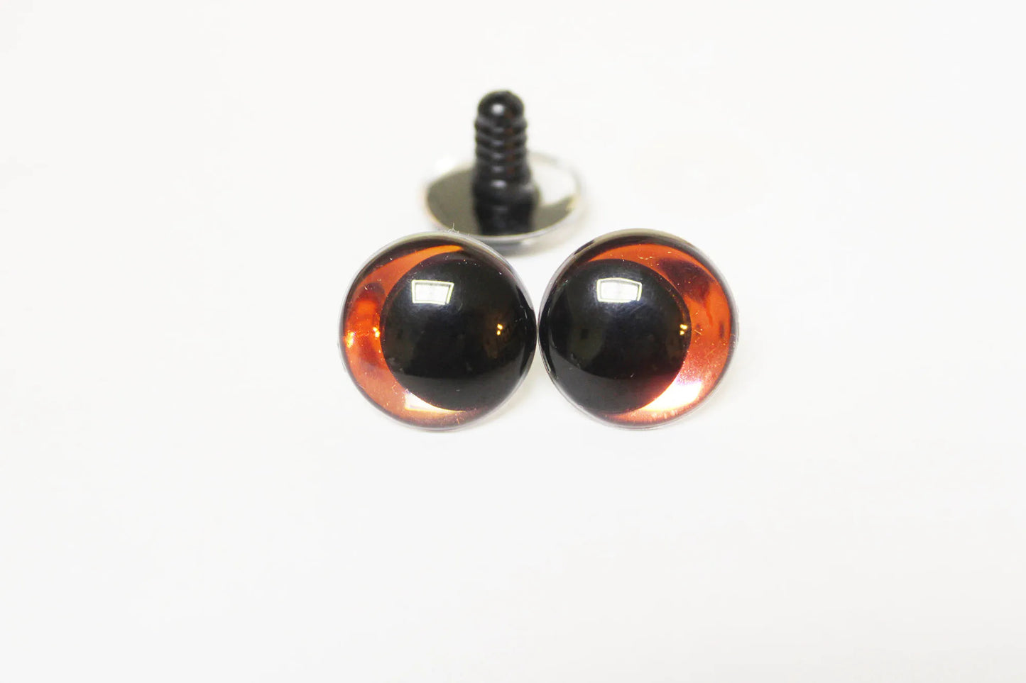 5Pairs 12-14-16-18-20-23-28mm Funny Style Iridescent Colour Round Safety Eyes with Glitter Colour and Washer #Plushies Amigurumi Stuffed making